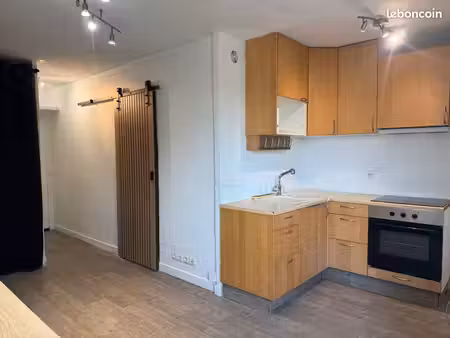 location appartement type studio 24 m² avec place de stationnement sécurisé  rue saint spi