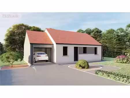 projet de construction d'une maison 58.68 m² avec terrain à plesse (44)