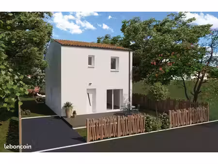 maison 3 chambres sur un terrain de 283 m² à touvois