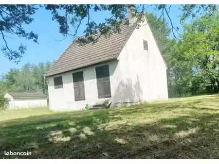 maison de campagne - loiret - terrain 3000 m2 dans la forêt