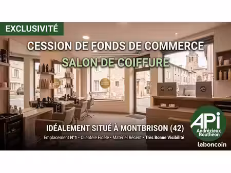 commerce salon de coiffure  esthétique 42 m²