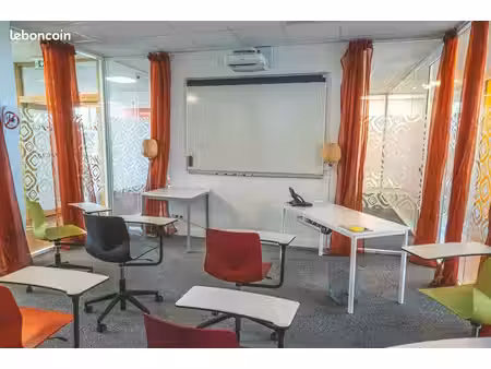 bureau privatif 25 m² meublé et connecté — saint-herblain atlantis