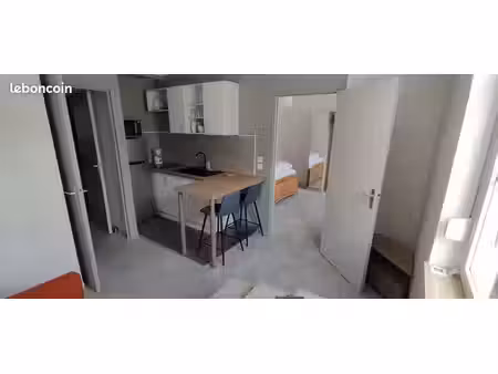 t2 meublé 32m²