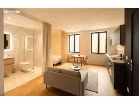 appartement studio/t2  rdc - plateau viabilisé à rénover
