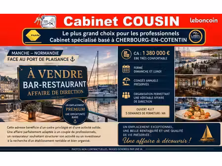 fonds de commerce restaurant  bar 600 m²
