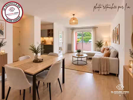 appartement t3 de 64 m² à mérignac - terrasse et parking