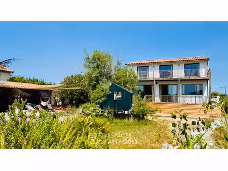 maison ossature bois  à deux pas de la plage