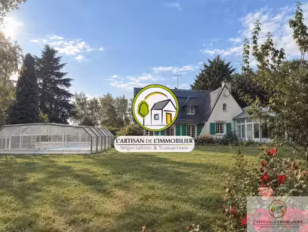 propriété de caractère de 250 m2 avec piscine & tennis
