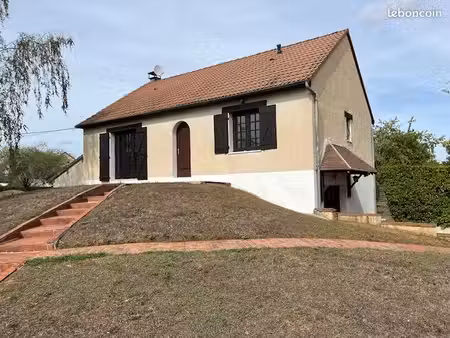 maison 75 m² - 2 chambres - terrain clos 1500 m² - sous-sol 75 m²