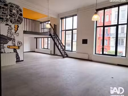 bureaux 120 m² roubaix
