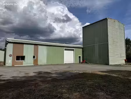 entrepôt 900 m2 sur terrain de 4 à 5500 m2 à 1mn de la rn 165 axe vannes-lorient