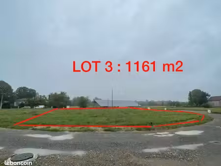 terrain 1 161 m² biron