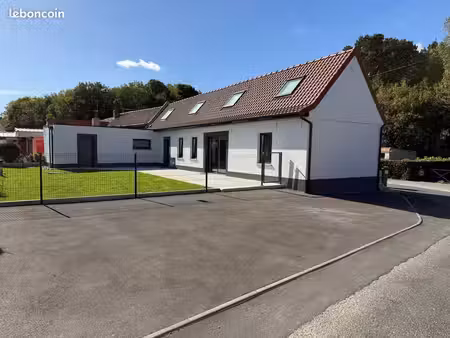à louer – maison rénovée d’environ 100 m² – mazinghem (lillette)