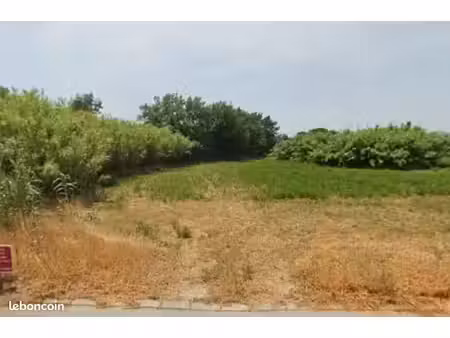 terrain 449 m² villeneuve la riviere