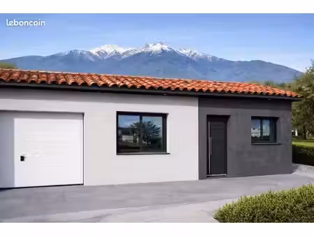 projet de construction d'une maison 75 m² avec terrain à saint-jean-lasseille (66)