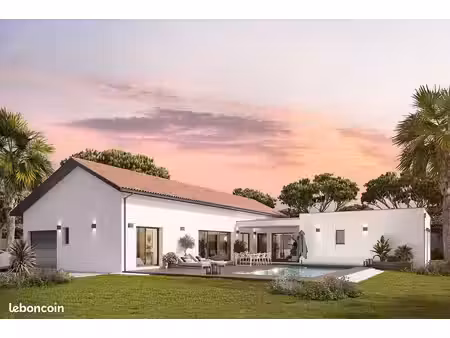 les cluses (66480) : maison contemporaine de 170 m² sur terrain viabilisé de 1 932 m²  5 c