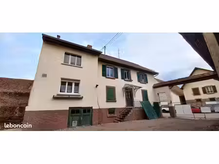 maison alsacienne ancienne à réhabiliter - opportunité rare pour investisseurs