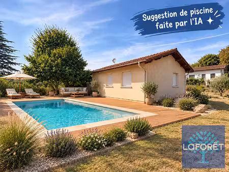 maison pouillon 90m²