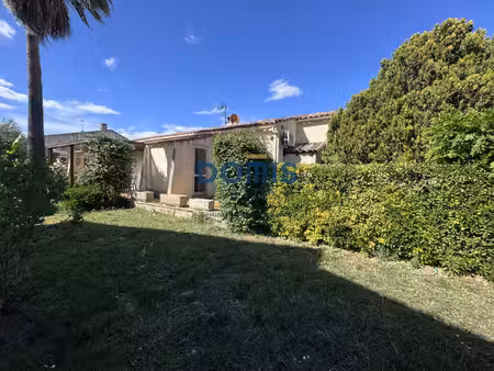 exclu - villeneuve-lès-maguelone maison 93 m2 sur 500 m2 d