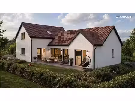 maison de plain pied de 140m² avec garage double