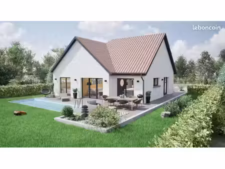 maison de plan pied 130m² nordhouse