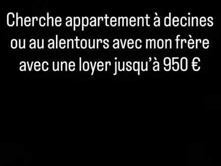 cherche appartement à louer