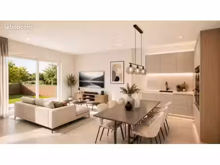 duplex-jardin t3 - 62m² - les jardins de l'ill