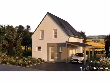 maison 5 pièces 3 chambres avec ou sans garage à dannemarie