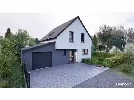 weckolsheim neuf brisach - maison 100m² + garage exposé sud avec vue sur champs