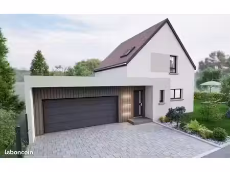 maison neuve de 101m² hab garage double 3 ch 9.80 ares