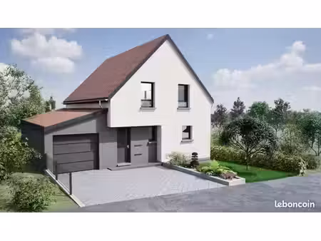 bitschwiller-les-than - maison 120m² avec garage