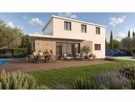 terrain avec maison neuve à vendre