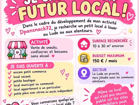 recherche local commercial