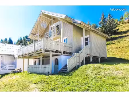 grand chalet 4 chambres avec t3 indépendant au rdc  hameau de flaine