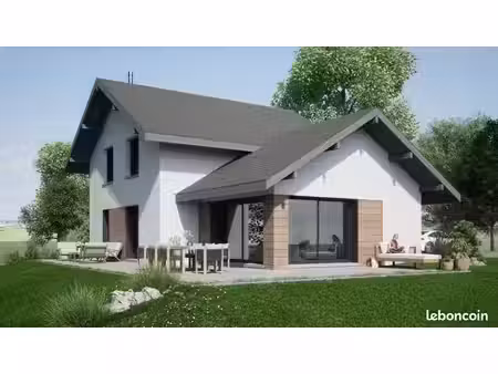 projet de construction d'une maison 134 m² avec terrain à seythenex (74)
