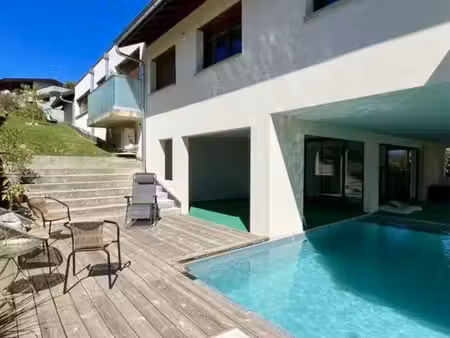 maison contemporaine 5 pièces - plain-pied 159 m2- piscine chauffée - vimines