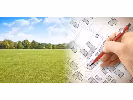 terrain constructible à vendre