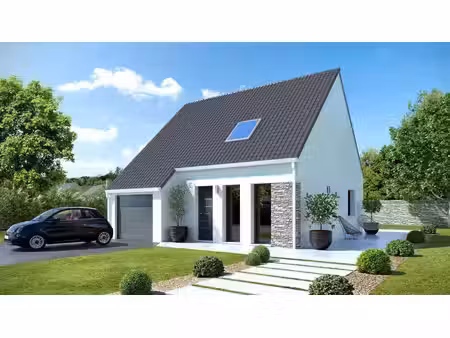 terrain avec maison neuve à vendre