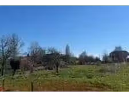 terrain constructible à vendre