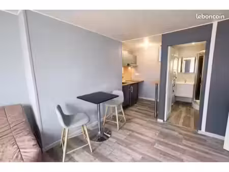 studio meublé 20m2 - quartier du pollet