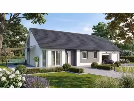 terrain avec maison neuve à vendre
