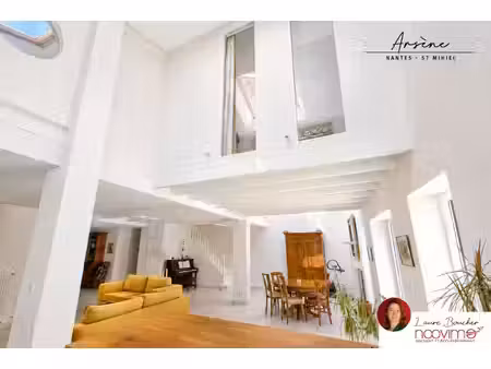 loft familial de 183 m2 avec cour paysagée et garage saint-m