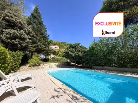 villa t5 + chalet 40 m2 - parcelle 5 000 m2 - rognes