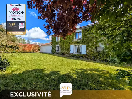 maison gensac la pallue 5 pièce(s) 171 m2 exclusivité vip sous offre