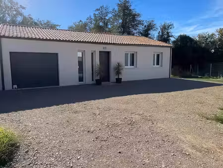 curzon (85540) 15 min des plages adorable villa plain pied 2025 avec 3 chambres et garage 