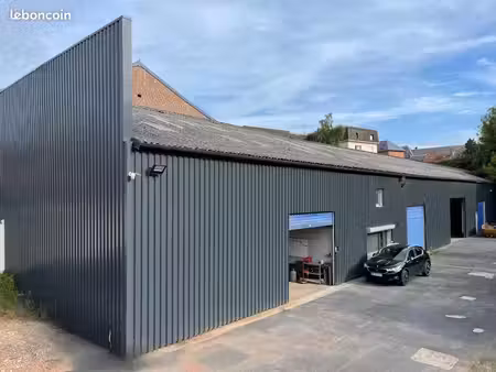 bâtiment d'activité 1100 m² divisible – 1 cellule louée – albert