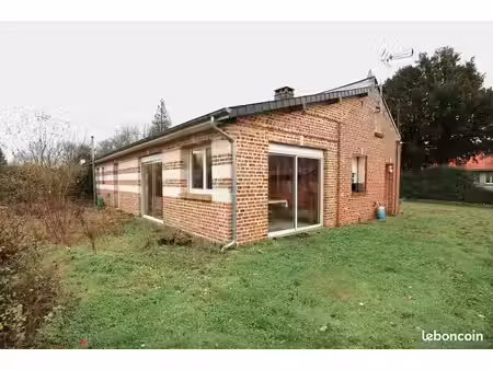 longère de plain-pied rénovée de 125m²  3 chambres avec jardin