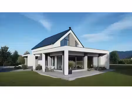 terrain avec maison neuve à vendre
