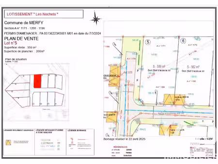 terrain constructible viabilisé à vendre