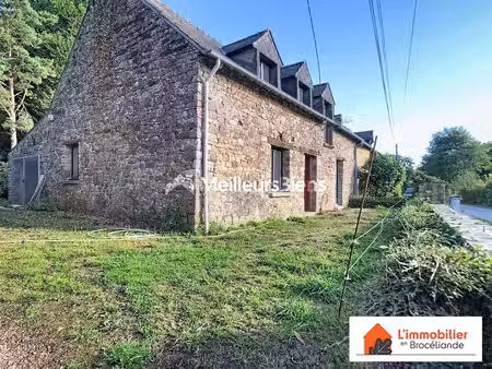 charmante longère en brocéliande sur 2 500m²